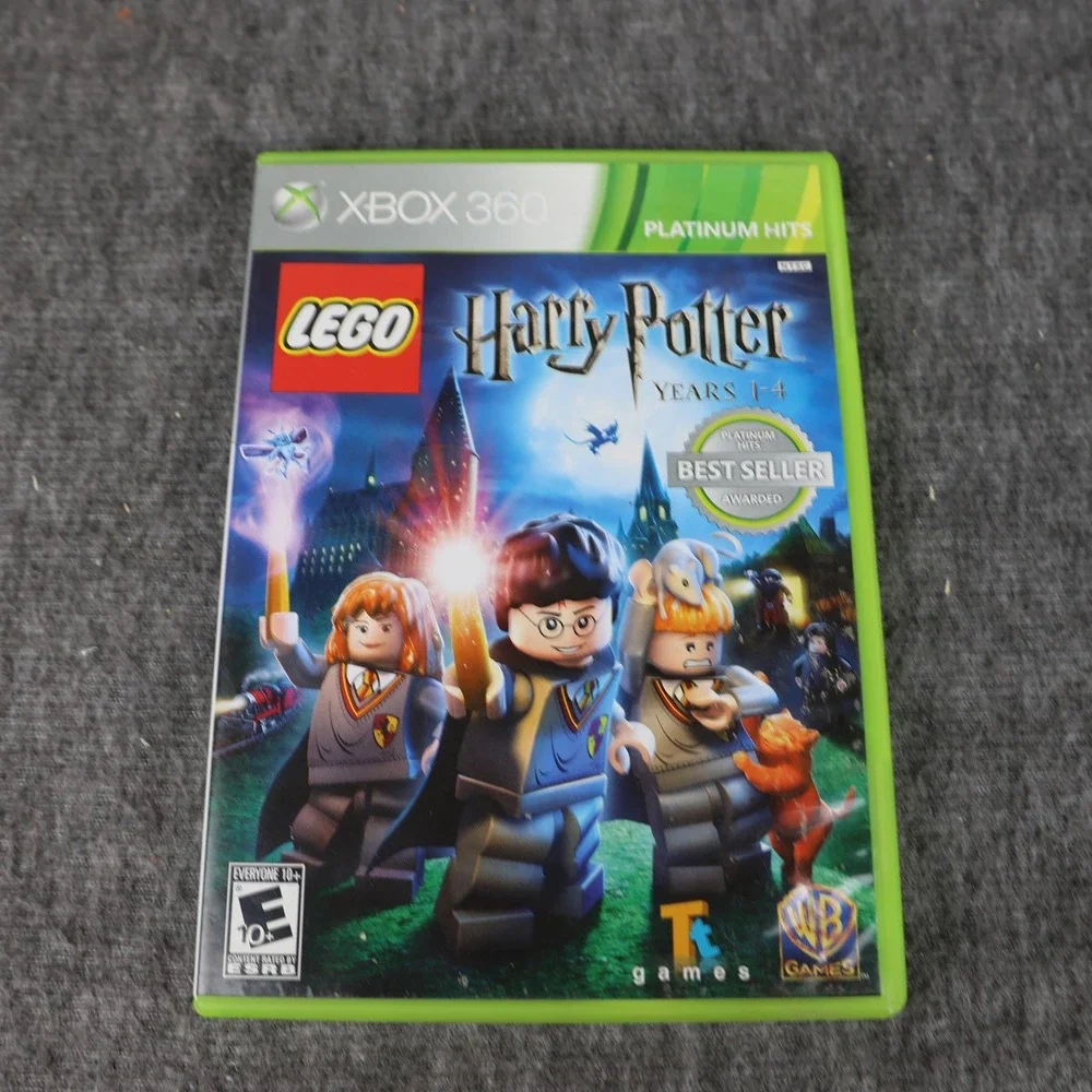 LEGO Harry Potter Years 1-4 Xbox 360 Game Platinum Hits CIB E10+ WB Games NTSC
